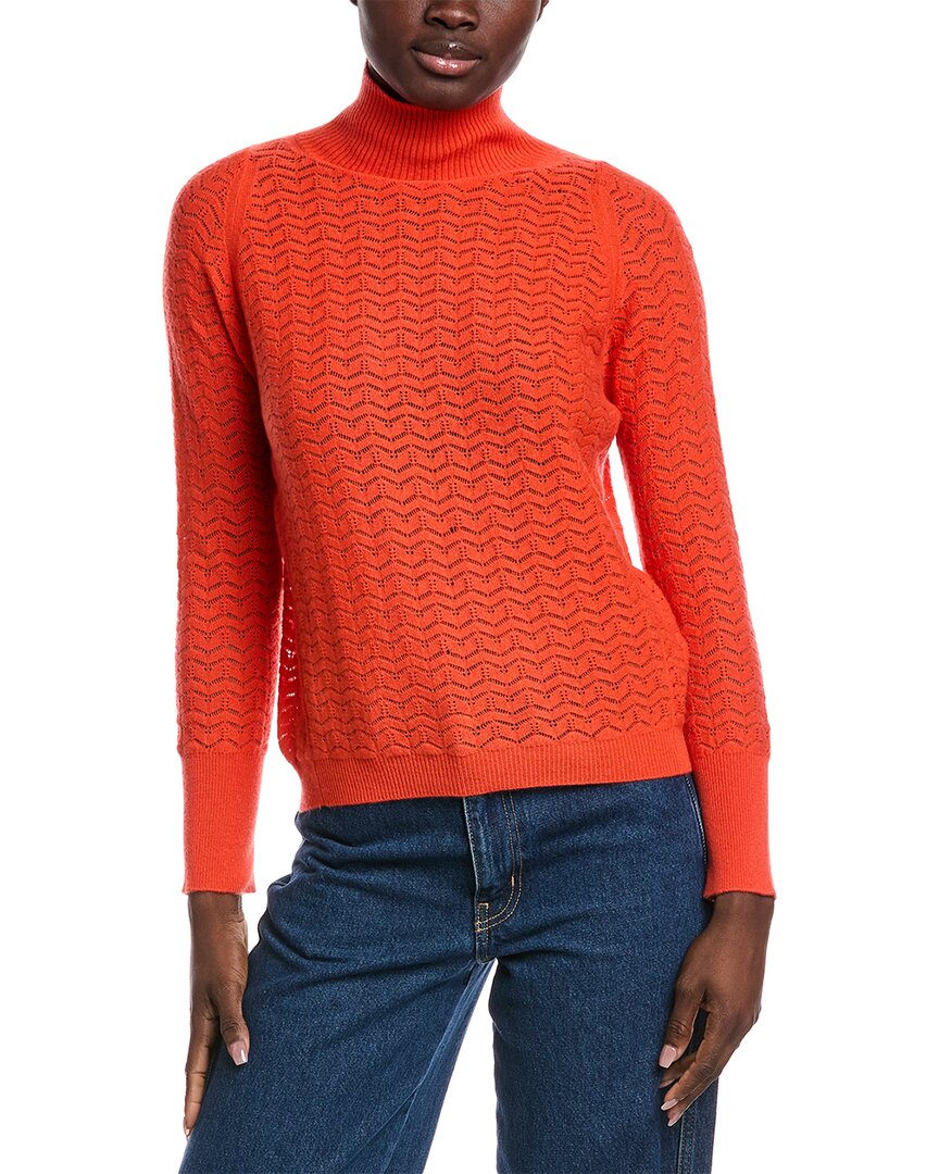 

Мужской свитер из шерсти и кашемира Malo Cashmere, оранжевый