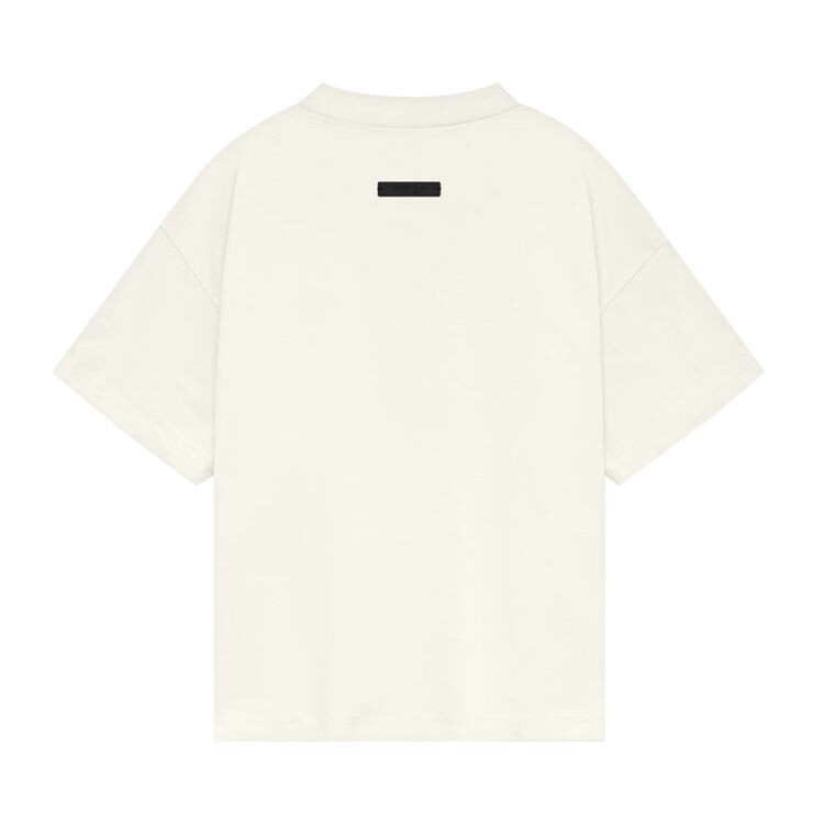 Футболка Fear of God Essentials Tri-Blend Crewneck Tee Shell, кремовый — фото 2