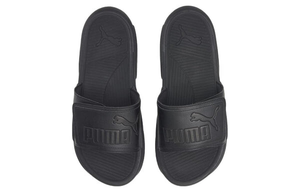 Тапочки royalcat comfort sandal 'triple black' Puma, черный — фото 4