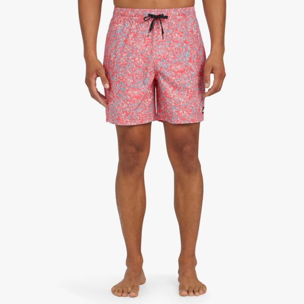 

Мужские плавки-шорты Swell Leaf 6,5 дюйма Quiksilver, красный
