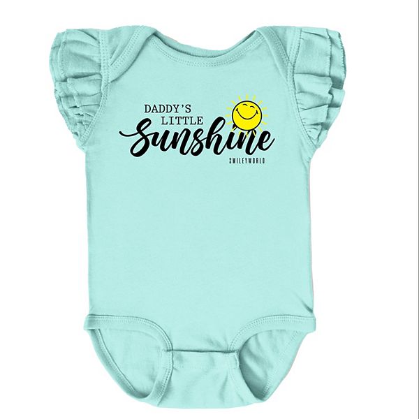 

Боди с рукавами-крылышками Smileyworld daddy's little sunshine The Juniper Shop