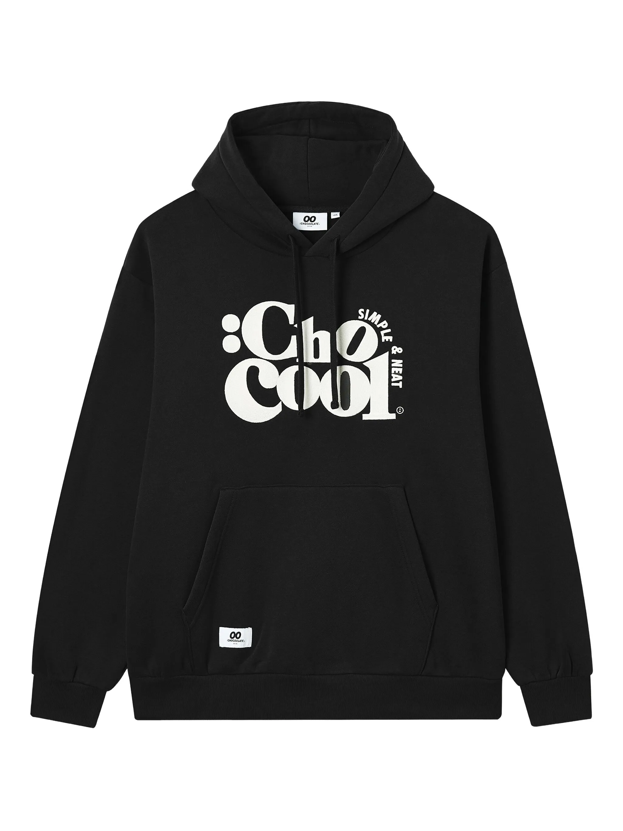 

Толстовка с капюшоном и логотипом Chocoolate, черный