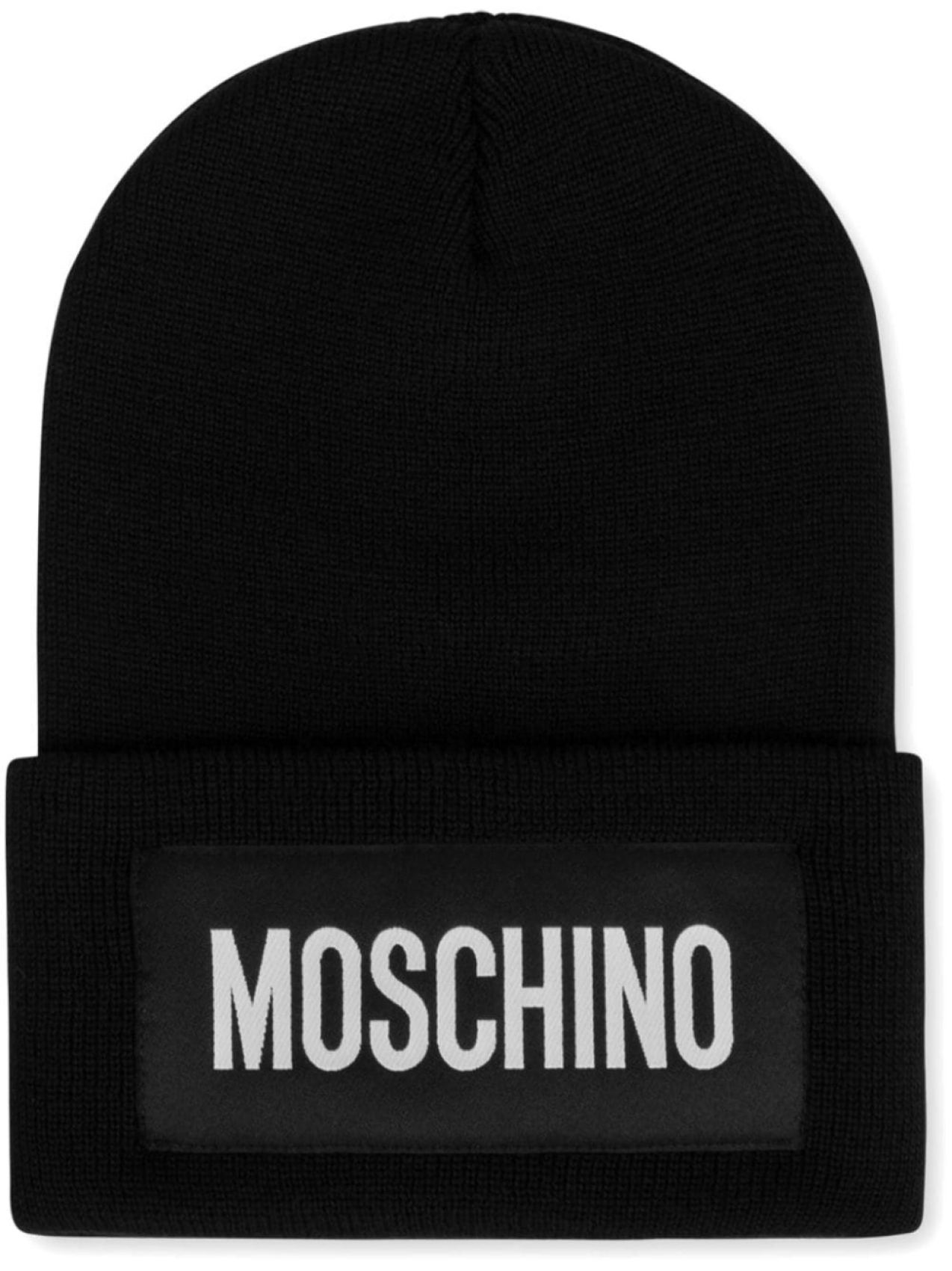 

Moschino шапка-бини с логотипом, черный