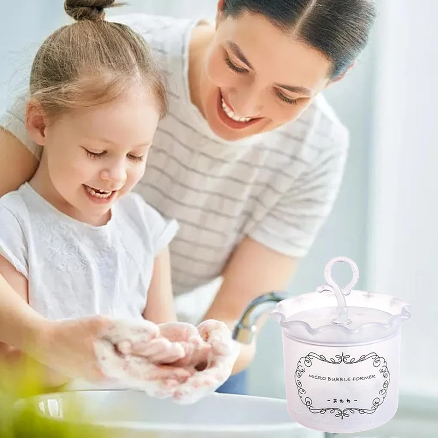 Венчик для взбивания пенки для умывания White Generic — фото 3