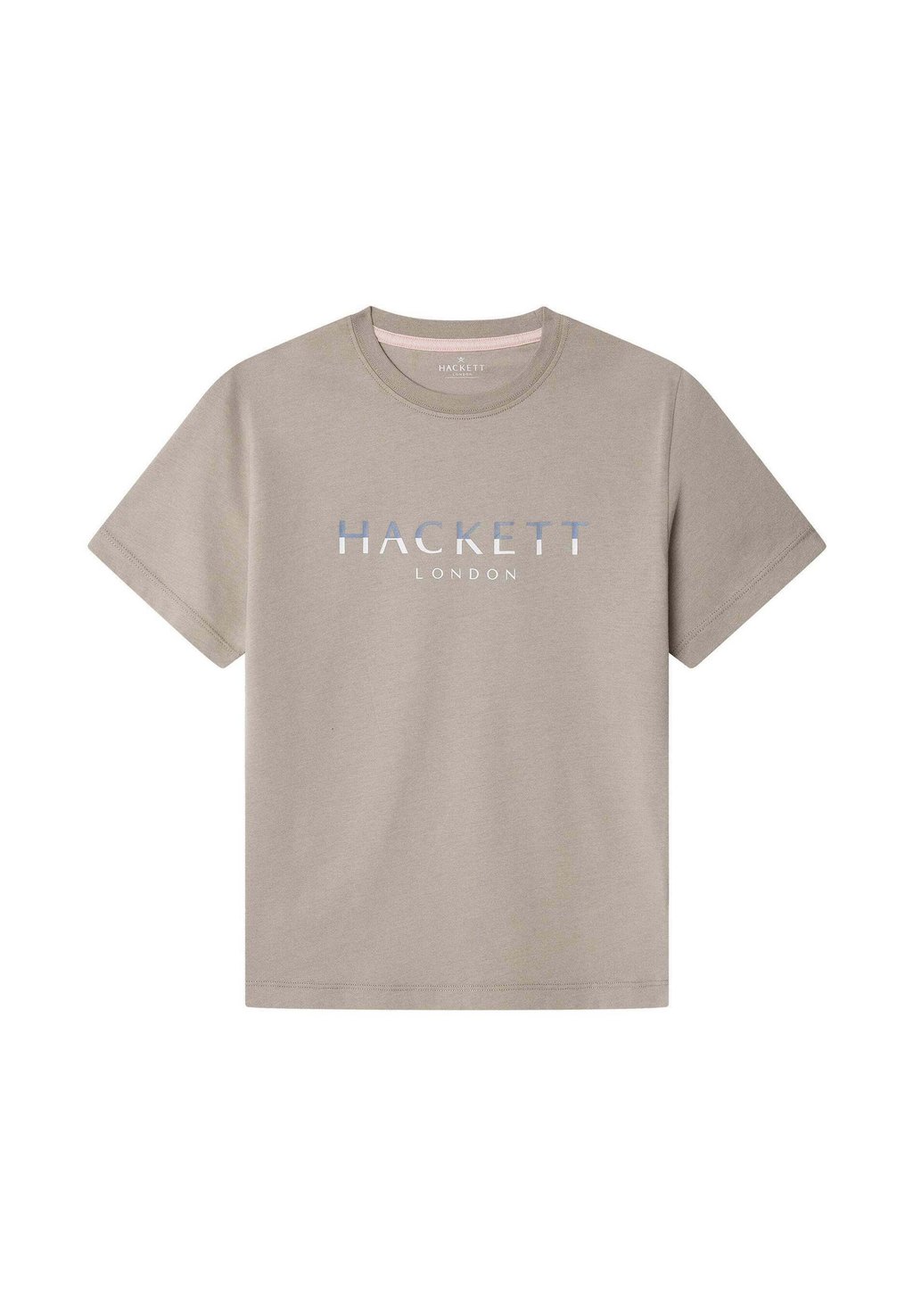 

Футболка с принтом LOGO Hackett London, бежевый