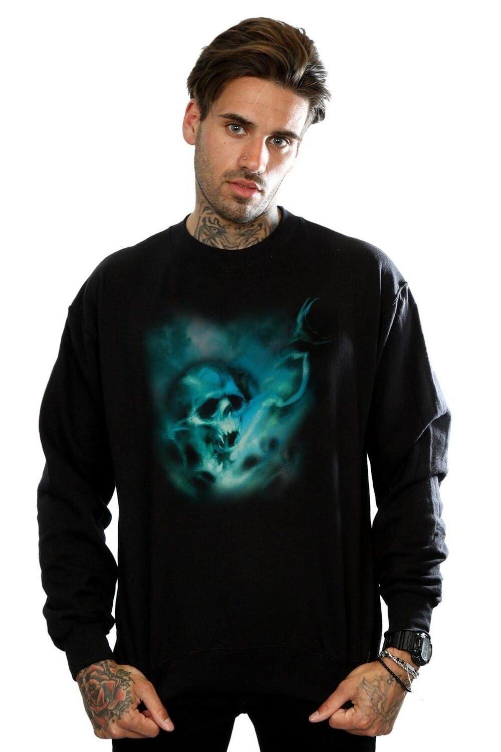 

Толстовка Voldemort Dark Mark Mist Harry Potter, черный