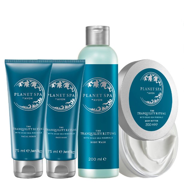 

Avon Planet Spa The Tranquillity Ritual Детокс- и освежающий набор