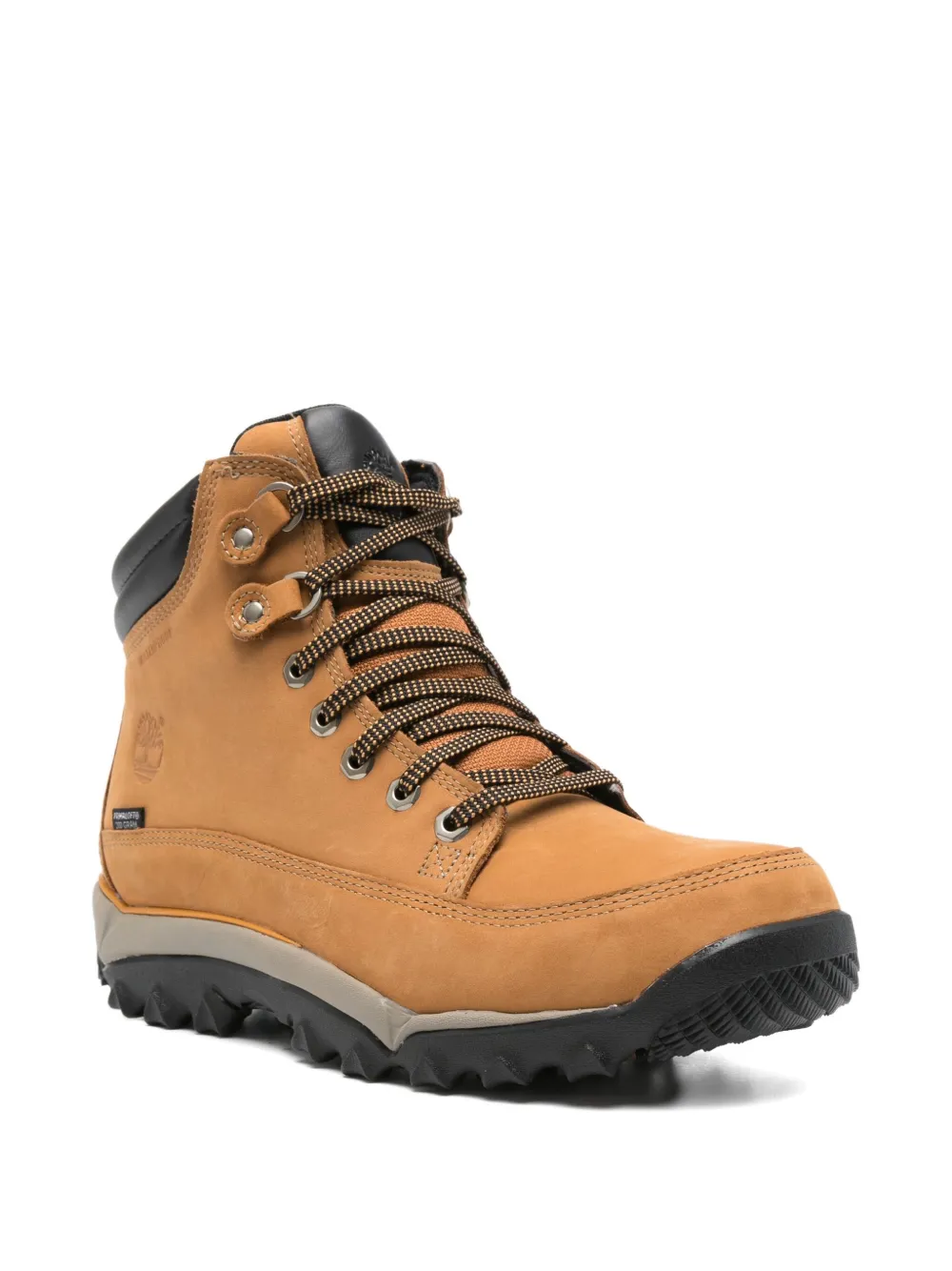 Мужские ботинки Timberland Rime Ridge из нубука на шнуровке, коричневый — фото 2
