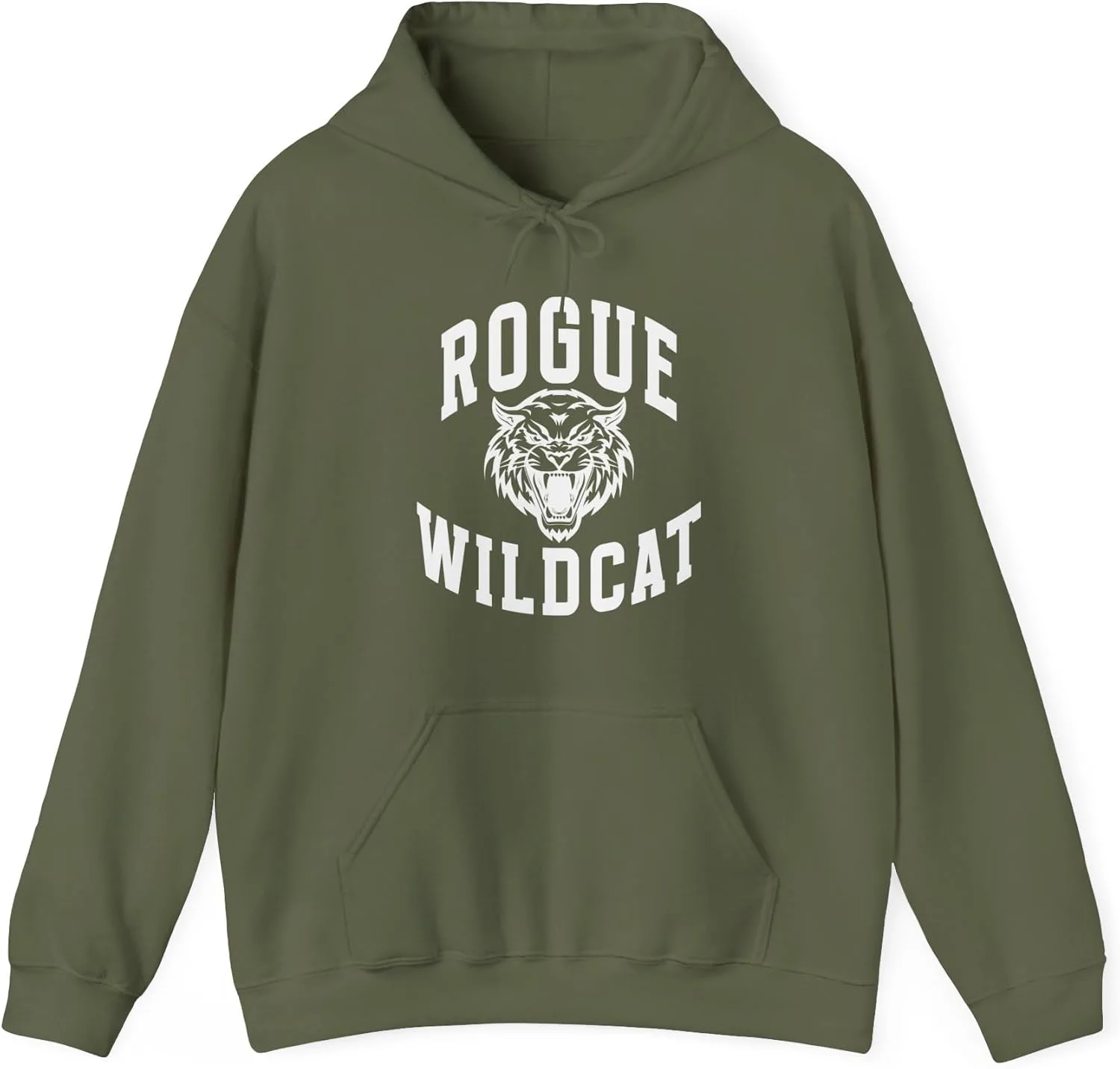 Толстовка Rogue Wildcat Heavy Black GENERIC, зеленый