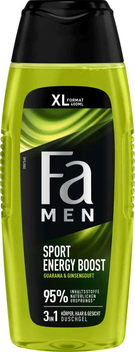

Мужской гель для душа Sport Energy Boost 400мл Fa