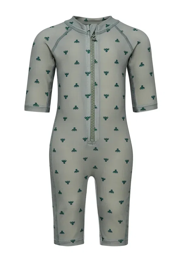 Купальник Hummel Hmlmini bee aop swimsuit 3/4 sl swimsuit, теневой