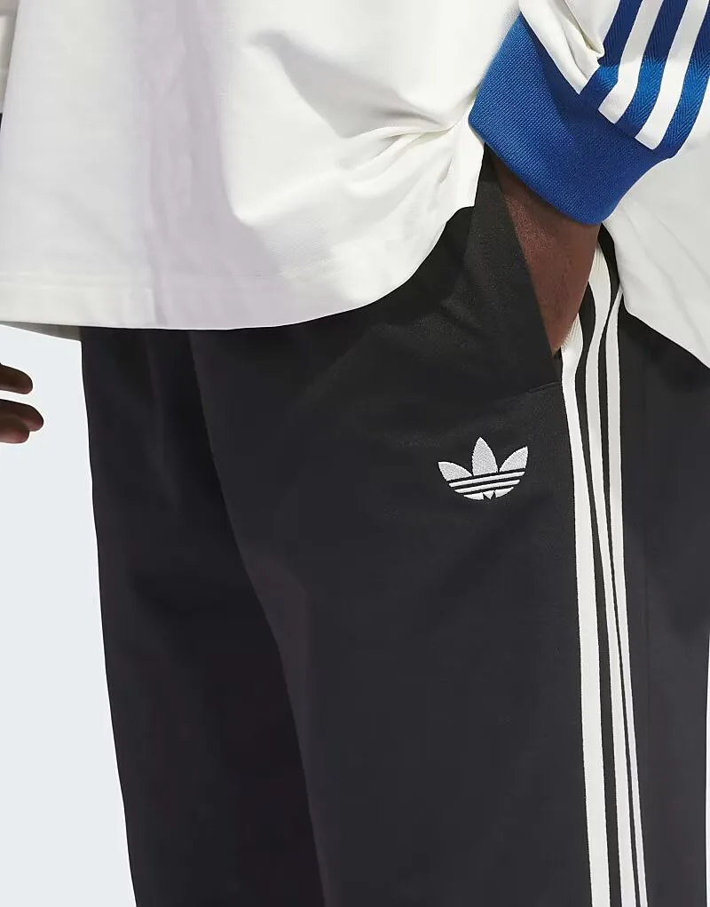 Adidas Originals Баскетбольные брюки Adidas Original Original с застежками-кнопками, черные — фото 4