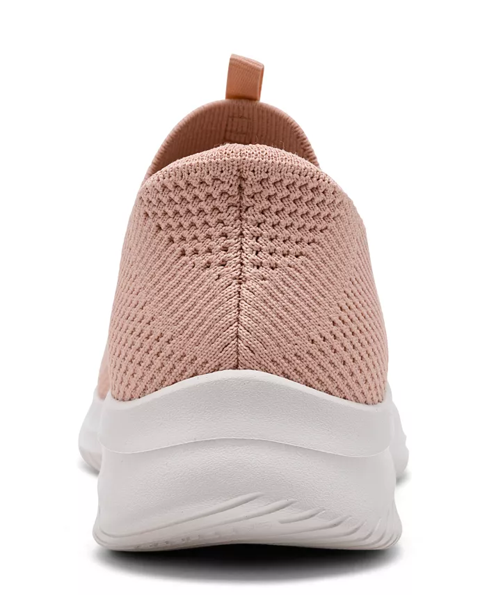 Женские Slip-Ins: Ultra Flex 3.0 - повседневные слипоны Breezy Bliss от Finish Line Skechers, розовый — фото 4