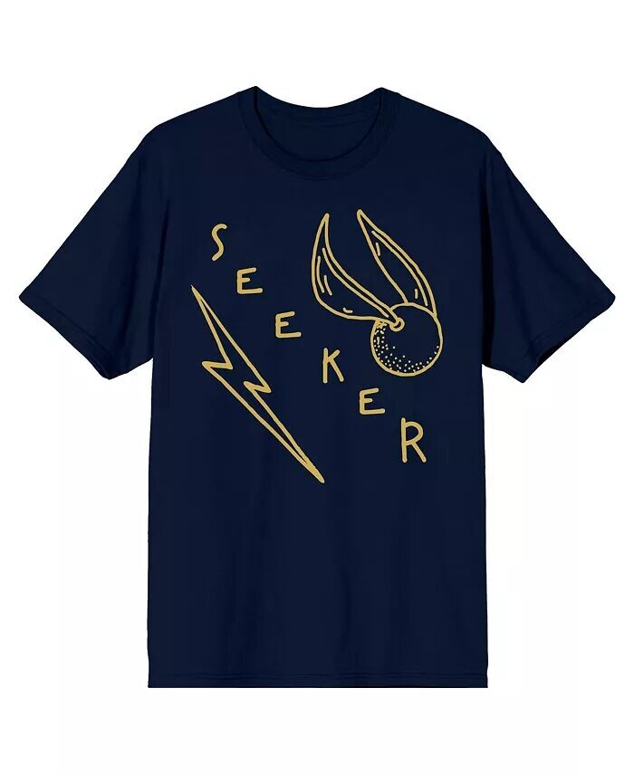 

Футболка мужская Quidditch Seeker Line Art Navy-XXL Harry Potter, синий