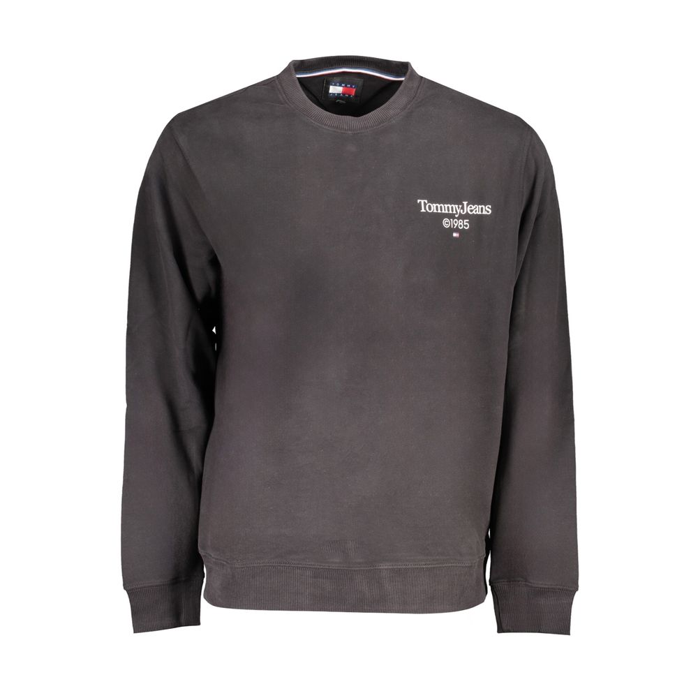 

Черный хлопковый свитер Tommy Hilfiger
