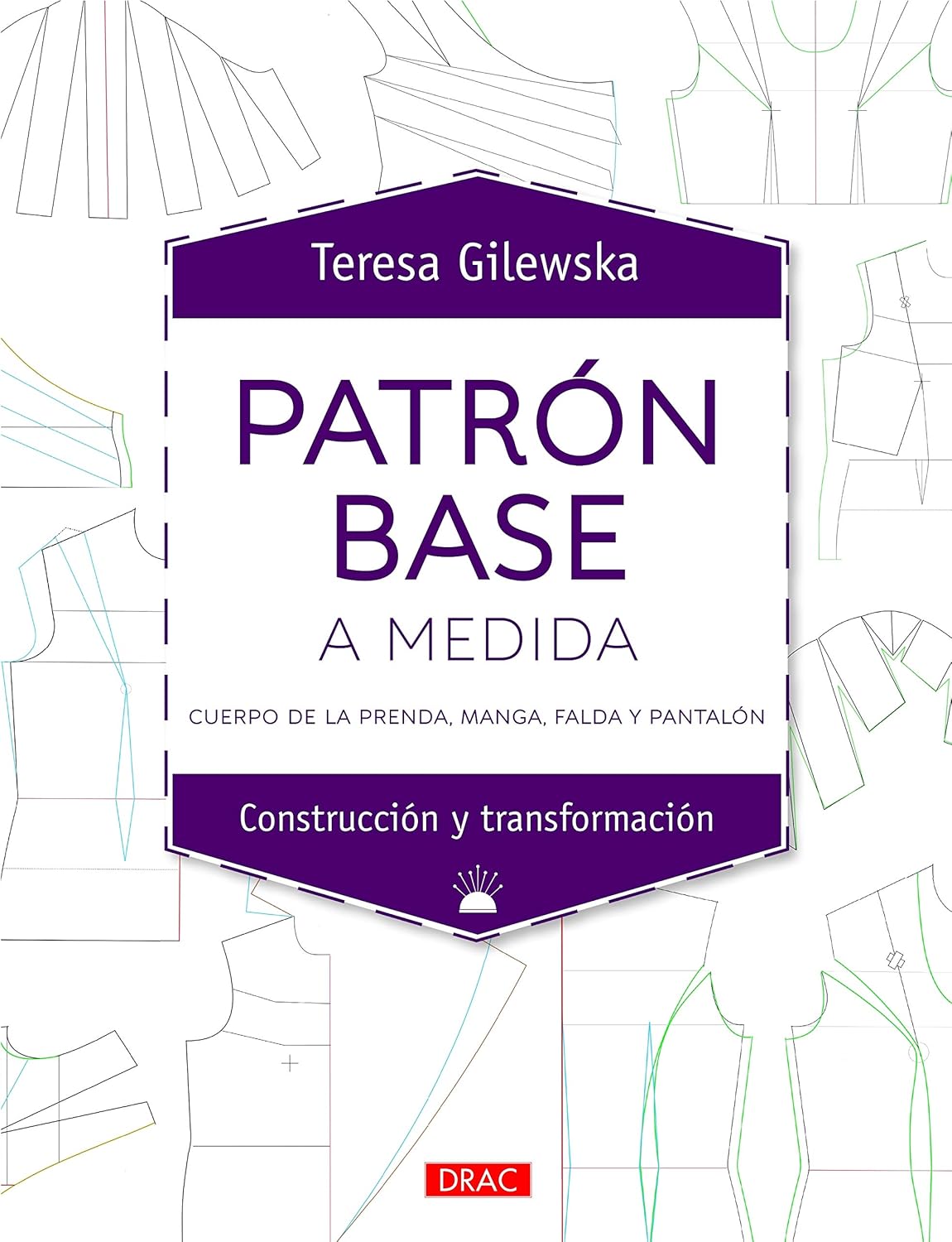 

Patrón base a medida: Cuerpo de la prenda, manga, falda y pantalón