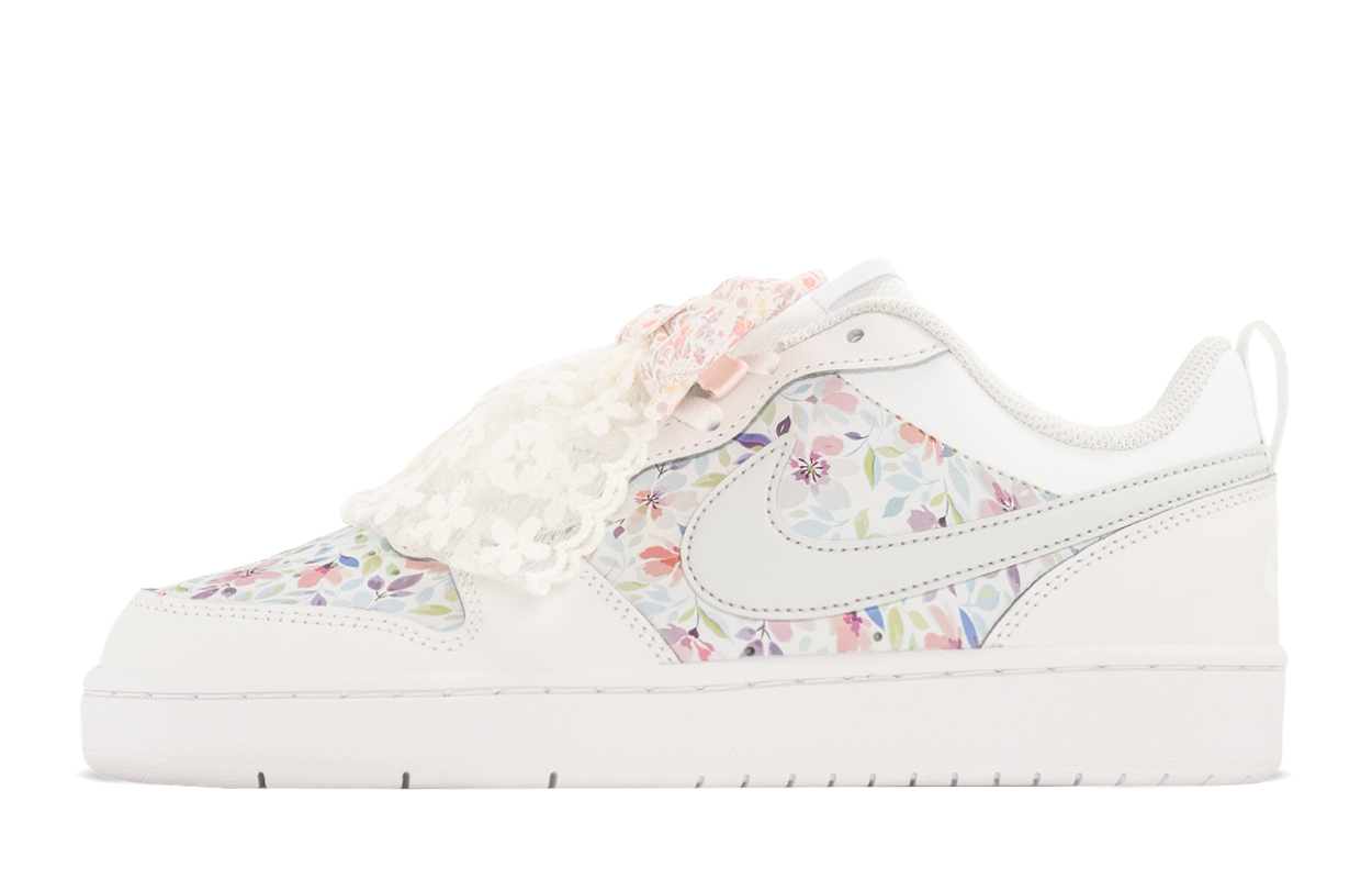 

Детские скейтерские кроссовки Court Borough для младших школьников Nike, белый