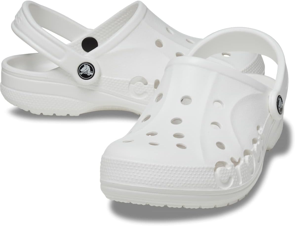 Сабо унисекс Adult Via Clogs, обувь без шнурков для мужчин и женщин Crocs, белый — фото 2