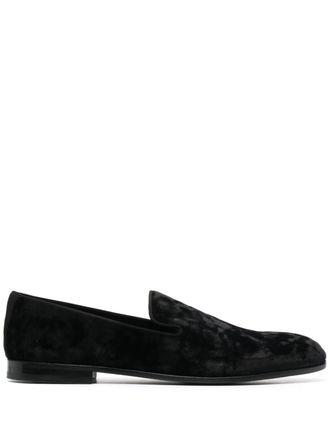 

Dolce & Gabbana бархатные лоферы, черный