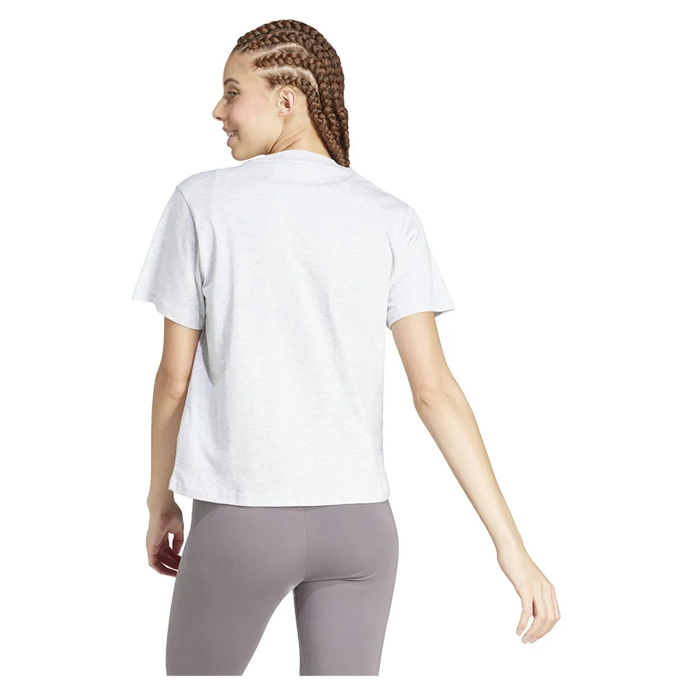 Футболка с коротким рукавом adidas Essentials Small Logo Cotton, белый — фото 2