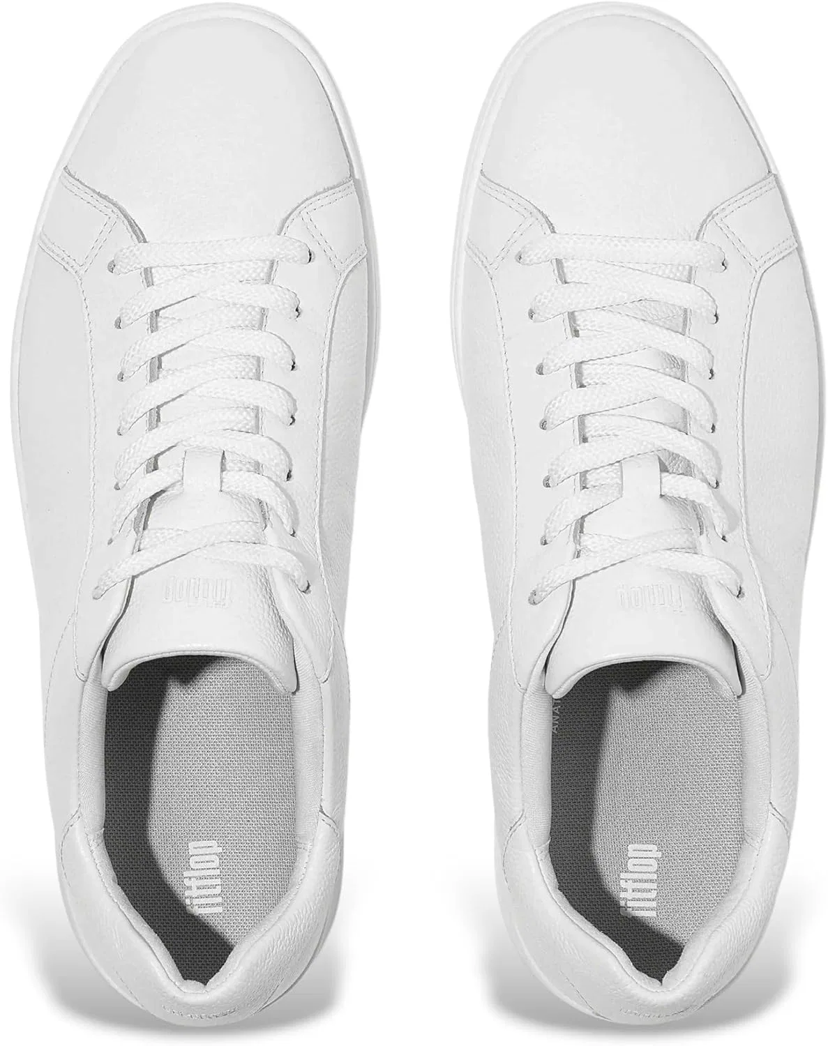 Кроссовки FitFlop Herren Rally II Mens Tumbled-Leather, Urban White — фото 3
