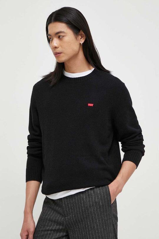 

Джемпер мужской Levi's шерстяной, черный