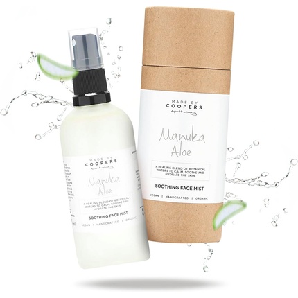 

Спрей для лица Made by Coopers Manuka Aloe Soothing Face Mist with Manuka Floral Water, Aloe Vera, and Lavender Floral Water 100ml