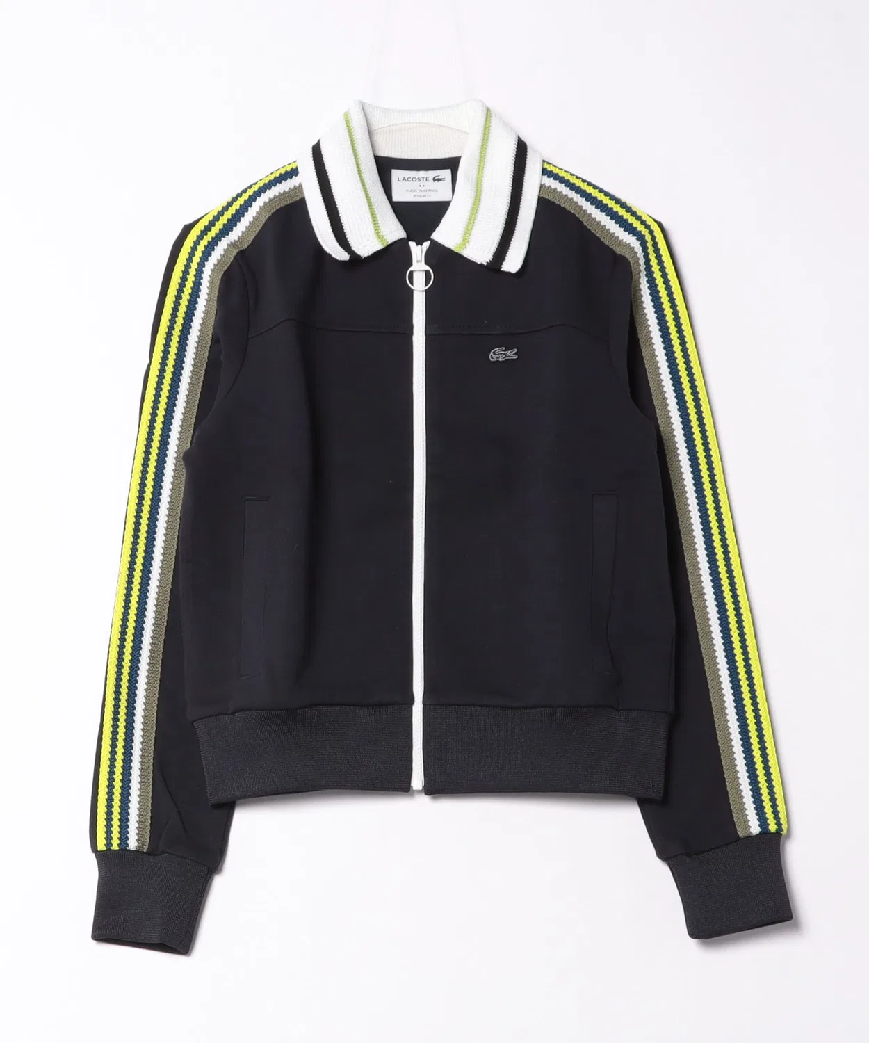 Куртка Lacoste Ретро-трактор, органический хлопок, черный