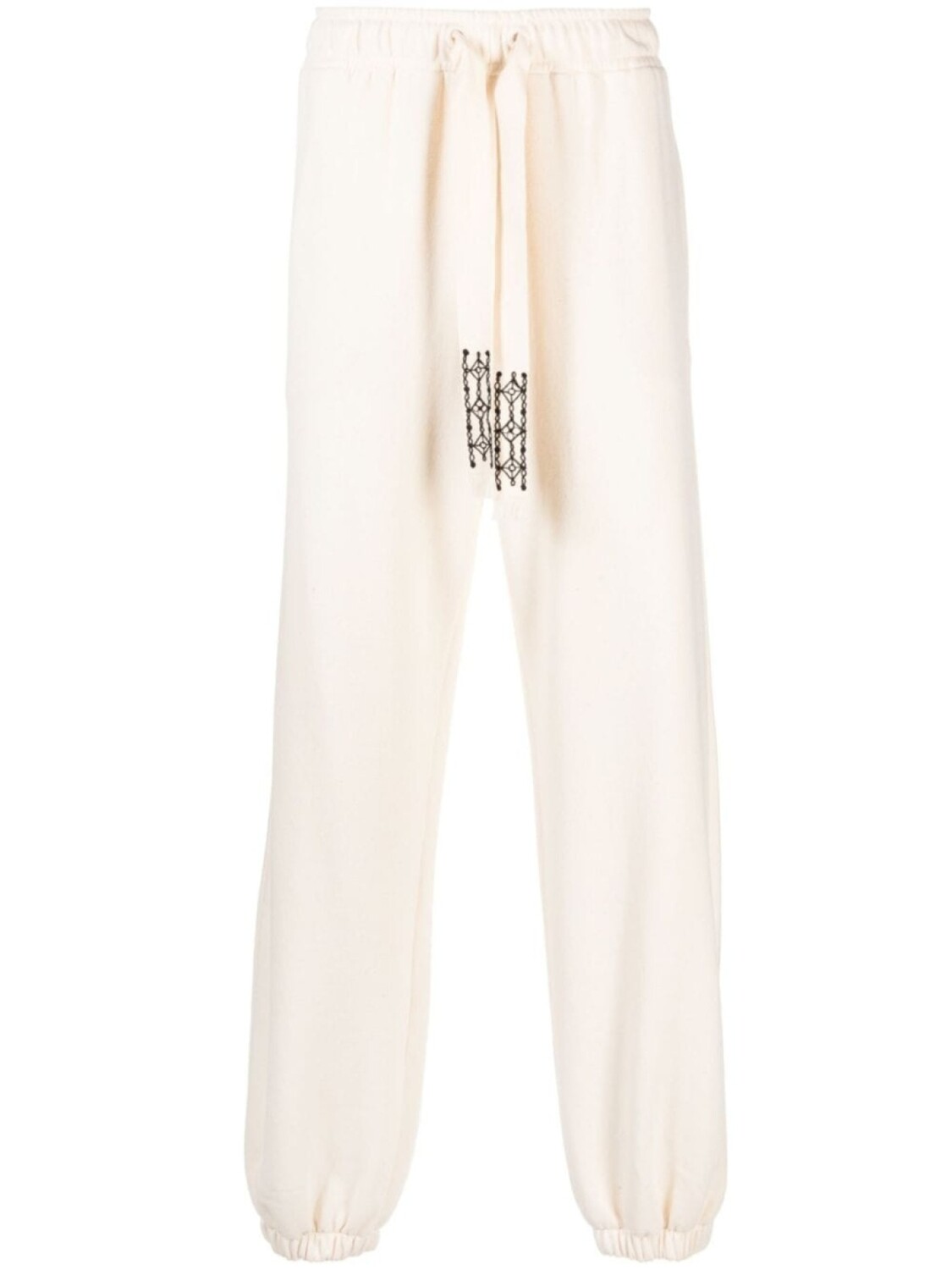 

Alanui спортивные брюки Akasha с вышивкой, нейтральный цвет