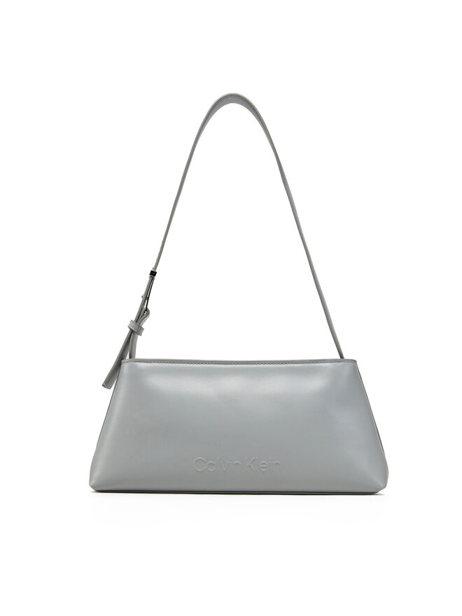 

Сумочка Embossed Logo Shoulder Bag K60K612550 Calvin Klein, серый