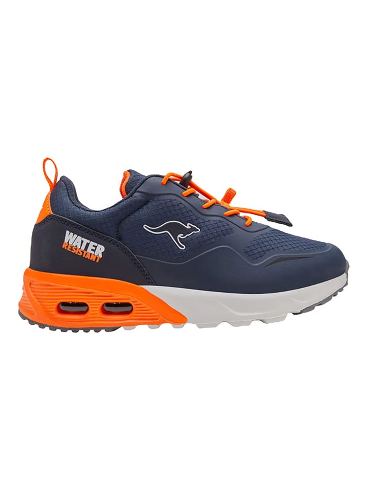 

Кроссовки на шнуровке KX-Raptor Low Kangaroos, цвет dunkelblau/orange