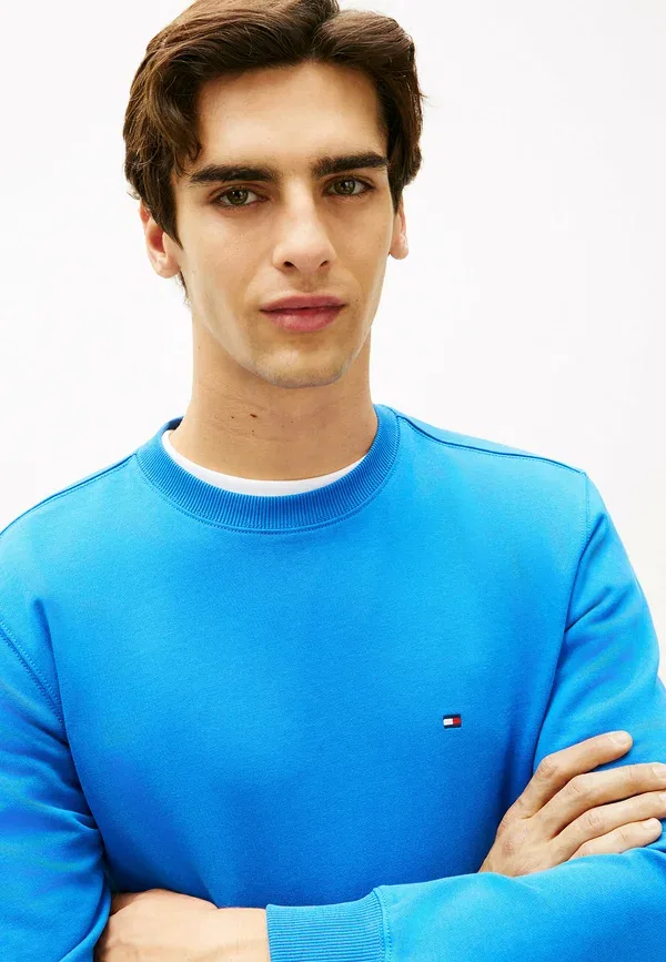 Свитшот Tommy Hilfiger Essential crew neck core, синий — фото 4