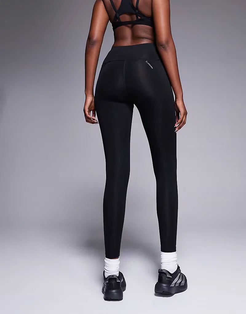Леггинсы Adidas Performance Running Essentials полной длины, черный — фото 2