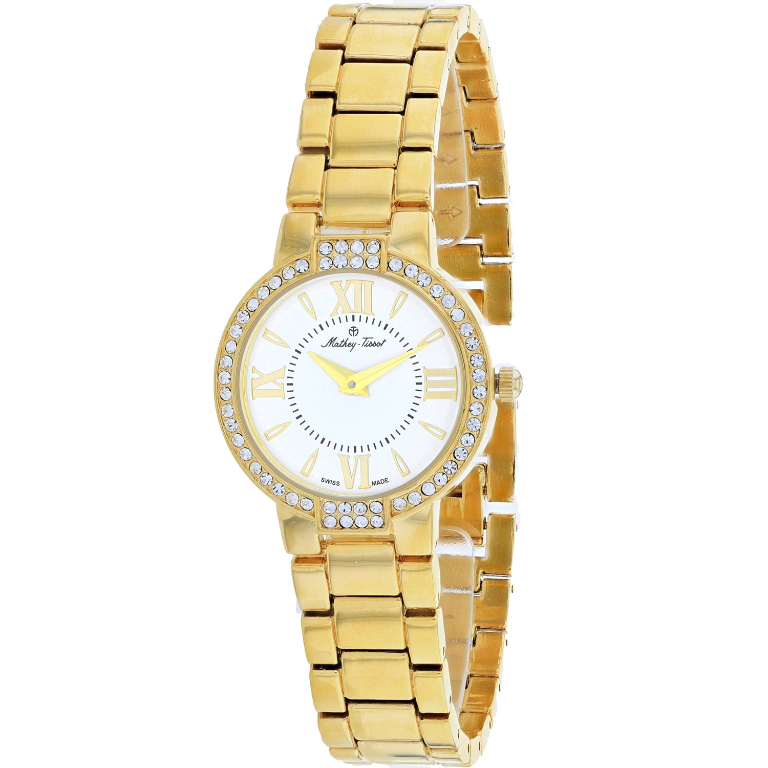 

Женские часы Mathey Tissot с белым циферблатом