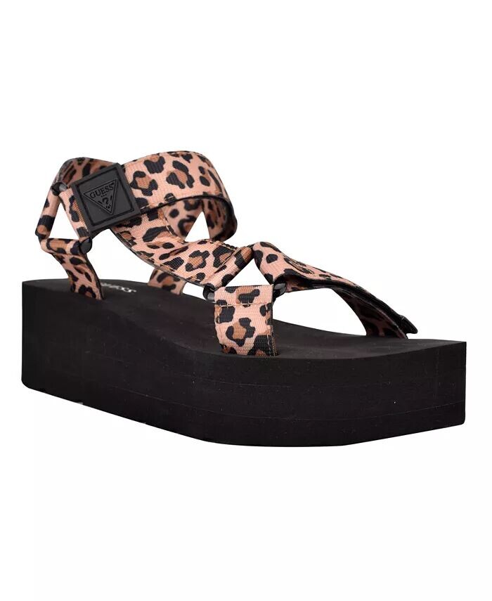 Женские спортивные сандалии Avin Logo GUESS, мультиколор