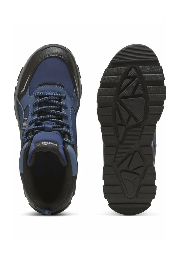 Горные кроссовки evolve trail junior Puma, Persian Blue-Cool Dark Gray- Black — фото 3