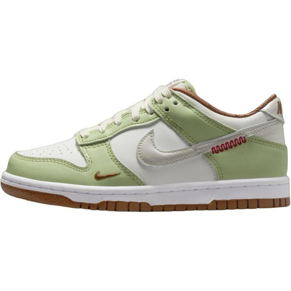 

Nike Детские кроссовки для скейтбординга Dunk Anti Slip, износостойкие, низкие, зеленые