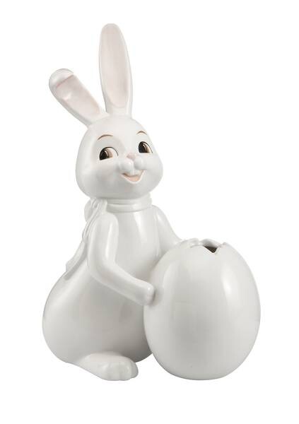 

Декоративная фигурка Goebel Hase mit Vase Snow White - Spring, многоцветный