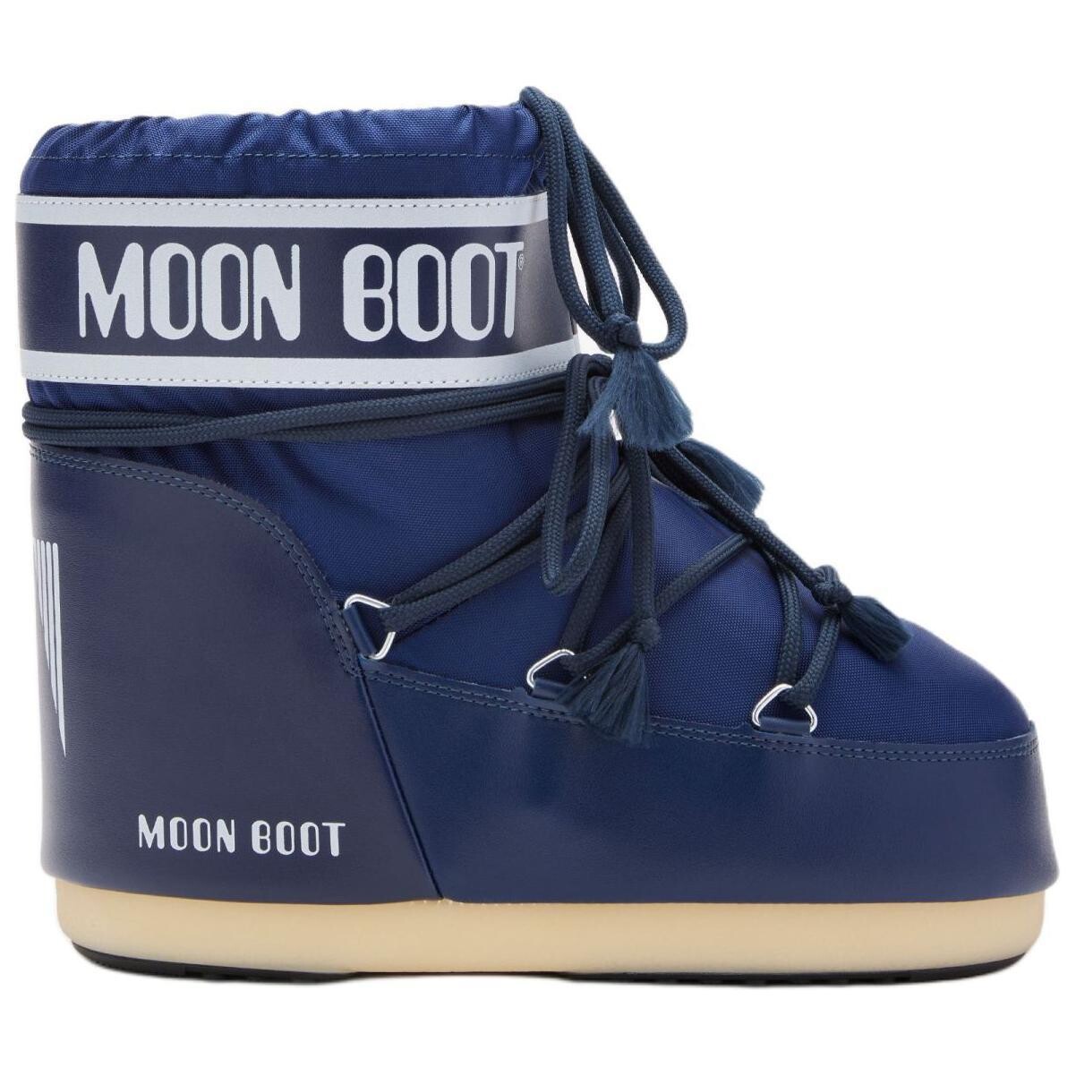 

Зимние сапоги из нейлона Moon Boot Icon Low, темно-синий