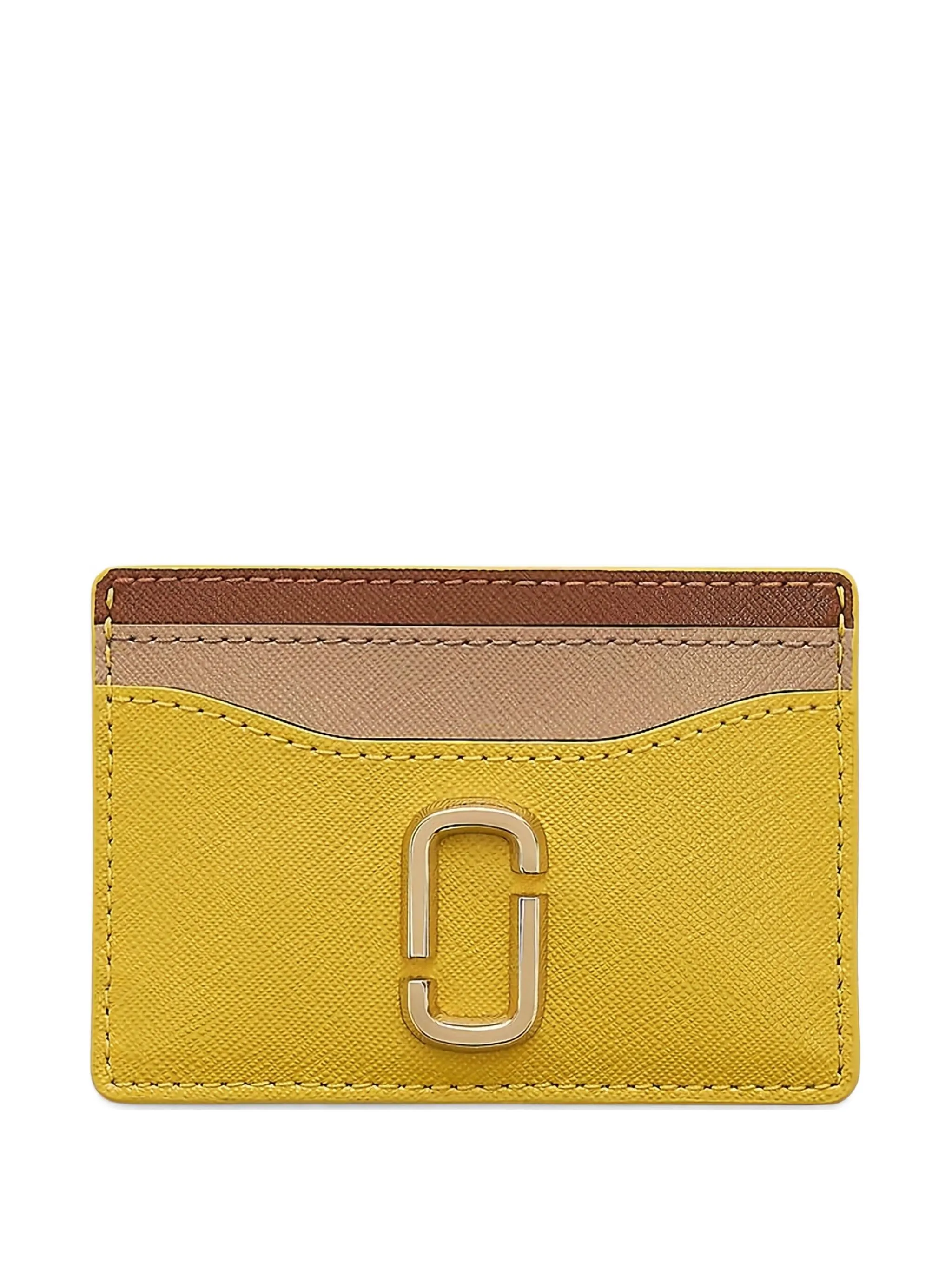 

Картхолдер в двух тонах Marc Jacobs, желтый