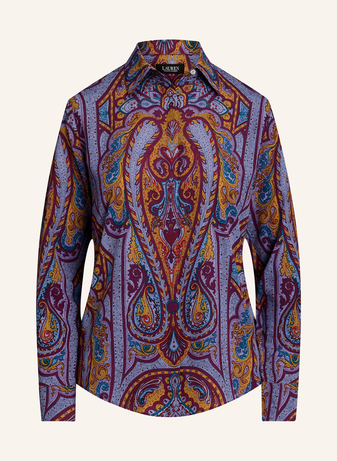 

Рубашка-Блузка Lauren Ralph Lauren, фиолетовый