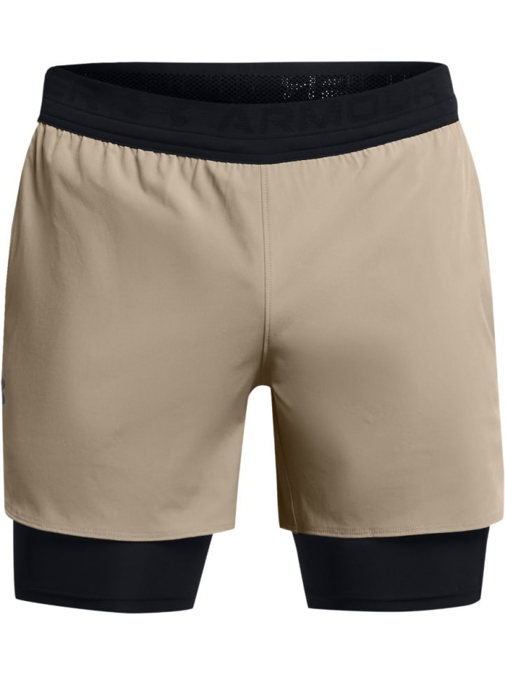 

Тканевые шорты Ua Vanish Elite 2In1 Short Under Armour, коричневый