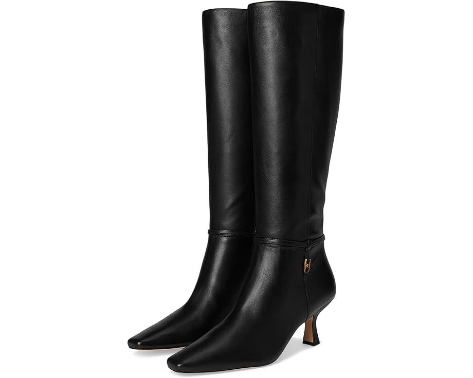 

Ботинки COACH Raquel Leather Boots, черный