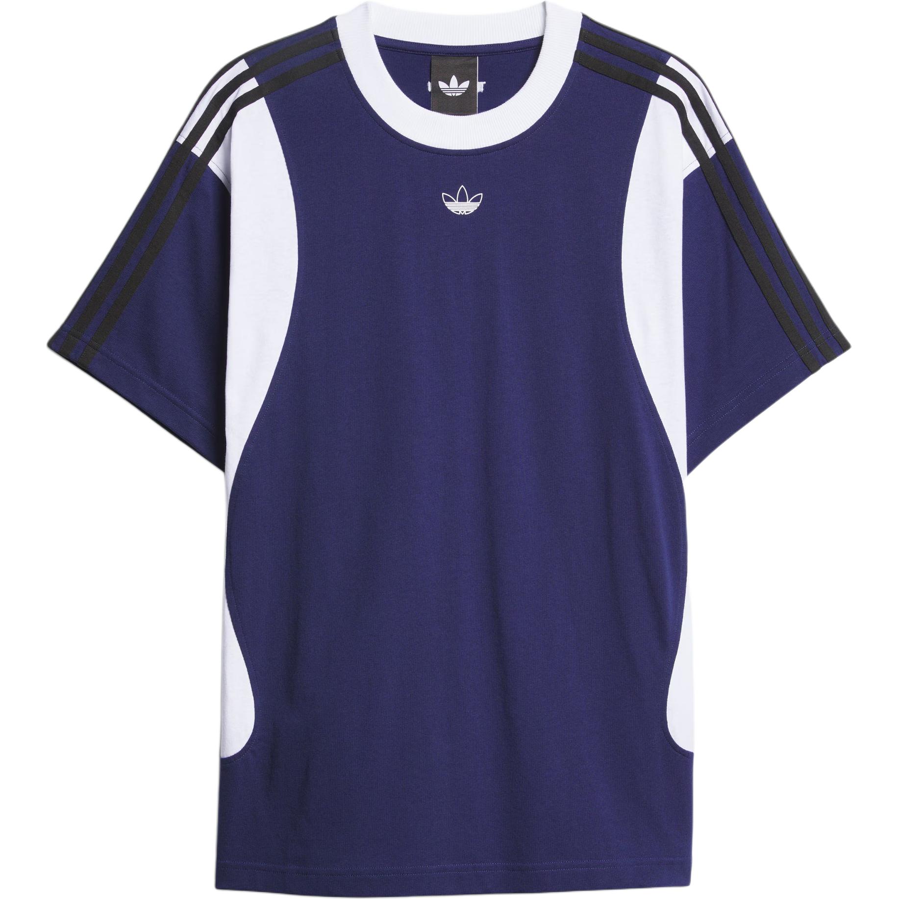 

Adidas Originals Футболка SS25 Unisex Dark Blue/White, Белый, Adidas Originals Футболка SS25 Unisex Dark Blue/White