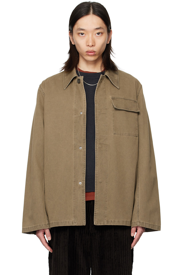 

Our Legacy Серая голландская рабочая куртка