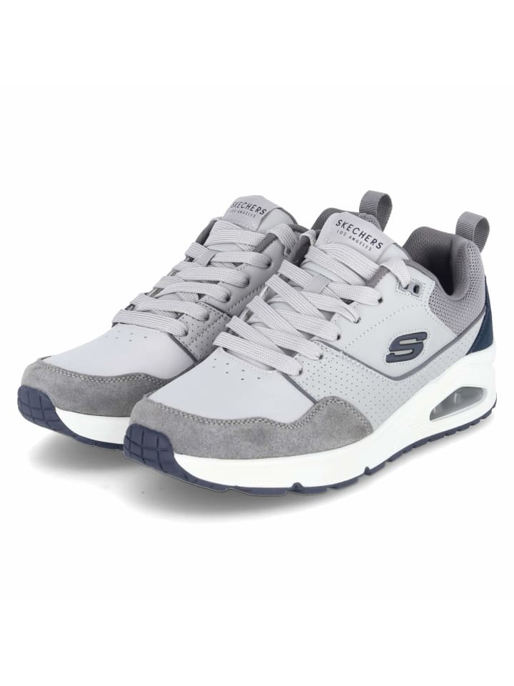 

Кроссовки на шнуровке Skechers, серый