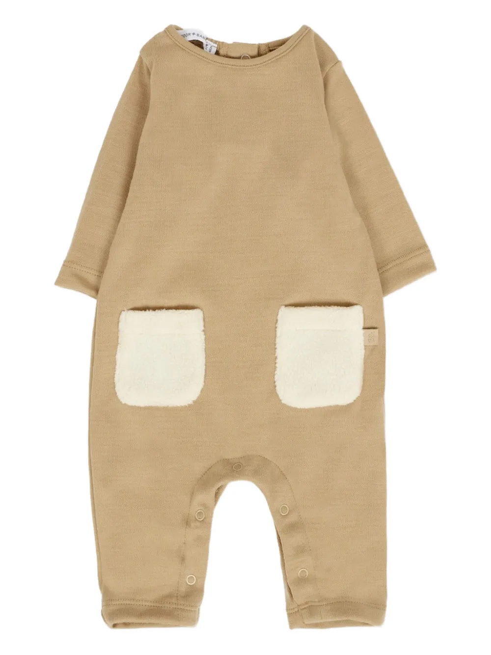 

Комбинезон с накладными карманами Bamboom, коричневый