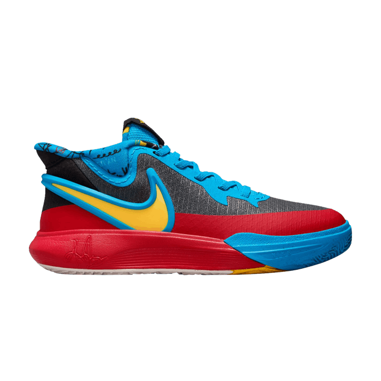 

Кроссовки Kyrie 8 GO SE PS 'Black Blue Tour Yellow', разноцветный