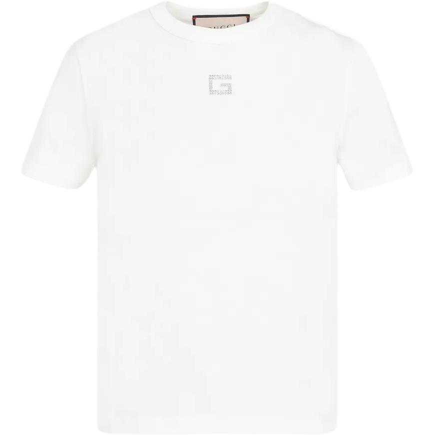 

Футболка с логотипом GUCCI, белая