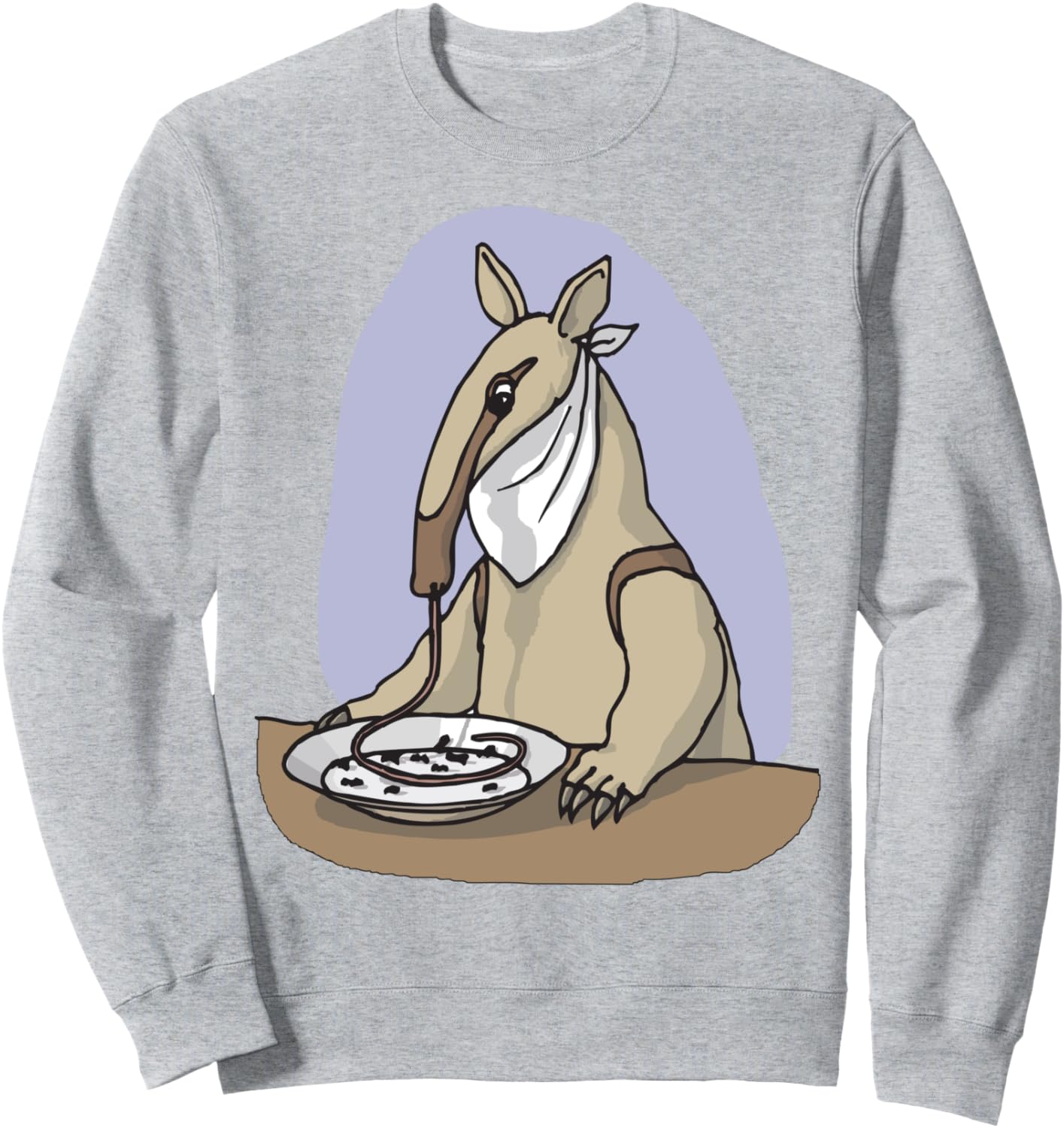 

Толстовка с изображением лорда в мультяшном стиле Fashion Tees, серый